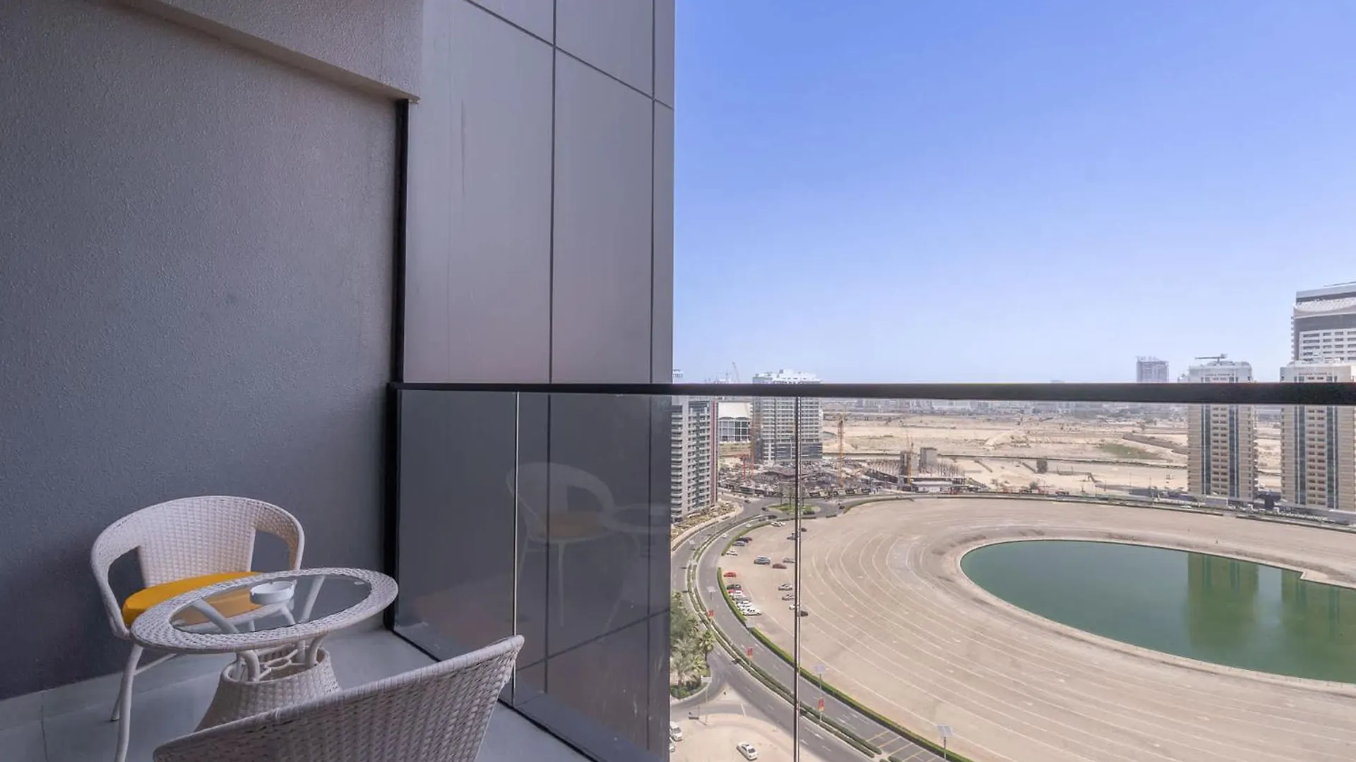 Stylish 1-Bedroom Retreat In Amal Tower Sports City Dubai Apartment