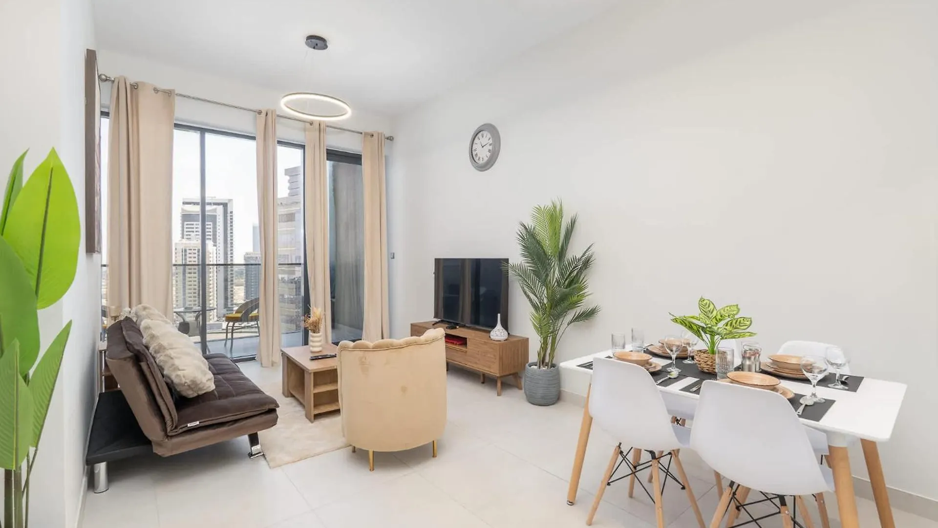 Stylish 1-Bedroom Retreat In Amal Tower Sports City Dubai